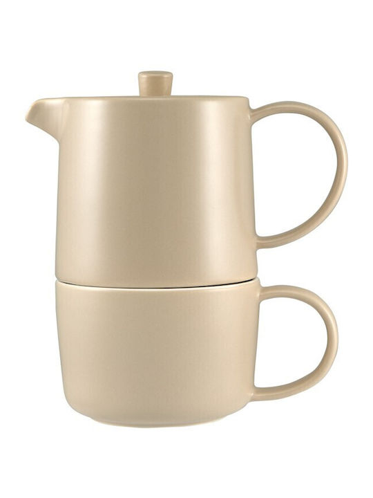Maxwell & Williams Ceainic Porțelan Bej 450ml
