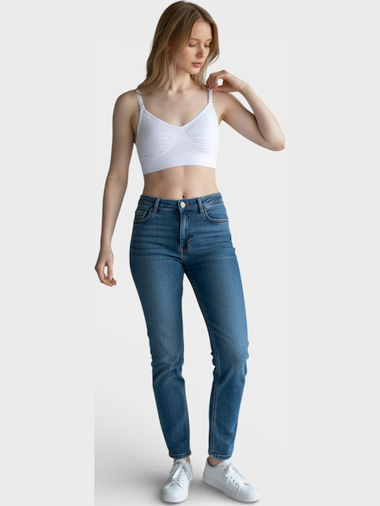 Women's Bra without Padding White