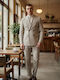 Bellagio Мъжки Костюм Beige