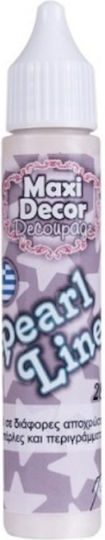 Πέρλες 28 Ml Maxi Decor Λευκός Κρύσταλλος