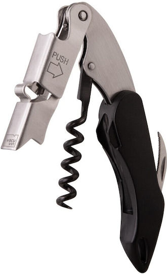 Vacuvin Korkenzieher 3 1 Kellner Push Großes Geschenkset
