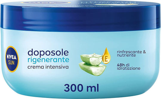 Loțiune Regenerantă După Plajă 300 Ml Aloe Vera Organic Acid Hialuronic Vitamina E Hidratantă Răcoritoare Nivea Sun 300 Ml