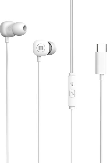 Maxell Square+ Headphones Type-c 120 Cm White