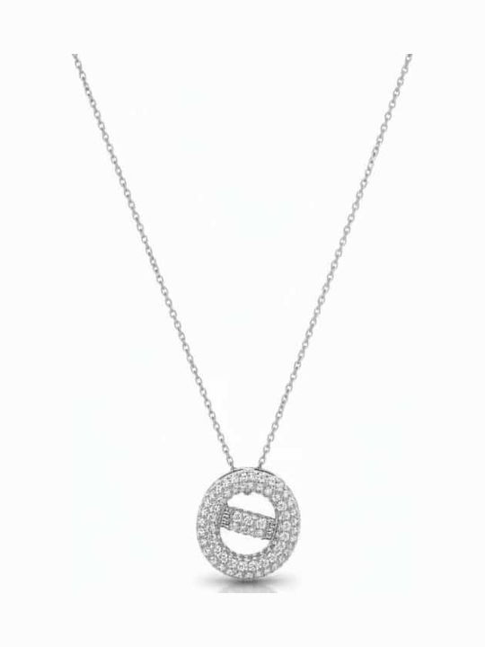 Rebekka Necklace Monogram from Gold Plated Steel