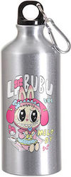 Παγούρι Labubu 600ml Ασημί Παγούρι Labubu 600ml Ασημί