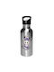 Labubu Kinder Trinkflasche 600ml Silber