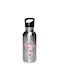Labubu Kinder Trinkflasche 600ml Silber