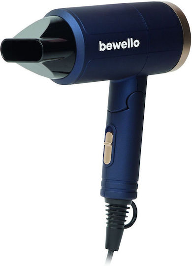 Travel Hair Dryer 2 Speeds 220-240v Ac Max 1300 W