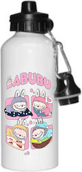 Παγούρι Labubu 500ml Λευκό