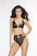 Axami Ψηλόμεσο Slip String V-10576 Μαύρο