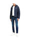 Men's Jeans Pants with Slim Tapered Fit Blue