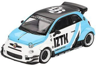 Macheta Auto Fiat Abarth 595 Lb-works X Abas Works Iztk 2024 1:64 Mini Gt Mgt01051-l