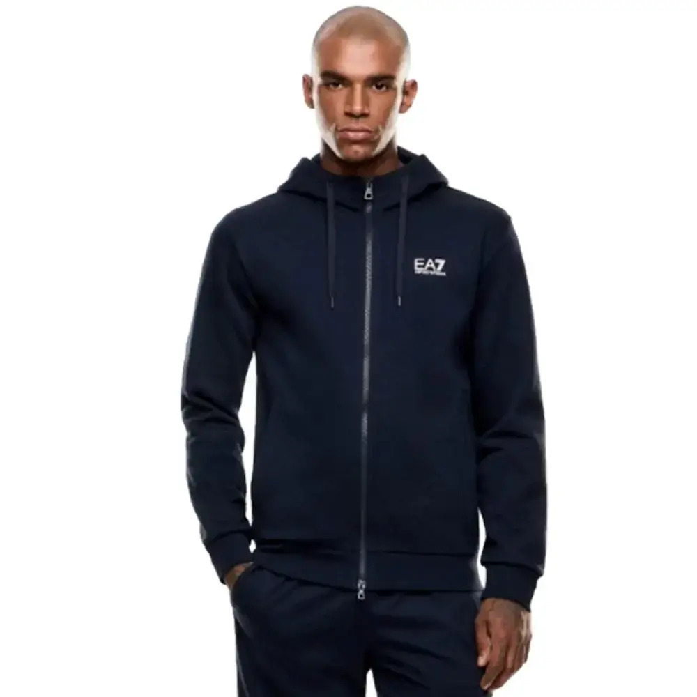 Emporio Armani Sweatshirt with Hood Armani Blue 8NPM38PJVTZ-1562