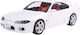 Machetă Mașină Nissan Silvia S15 Specr Aero Aspen Alb 1999 Scara 1:18 Solido