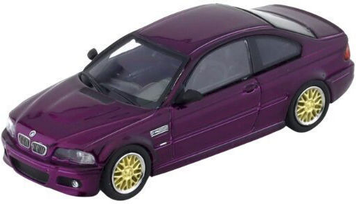 Macheta Auto Bmw E46 Bbs Rim Violette Maßstab 1:64 Stance Hunter