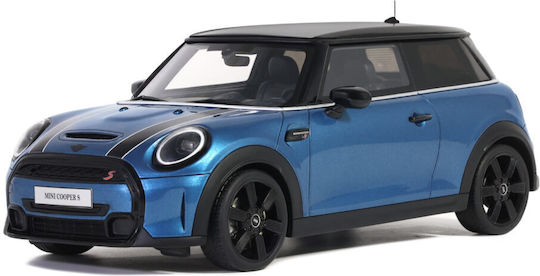 Machetă Mașină Mini Cooper S Albastru 1:18 Otto Models Ot982