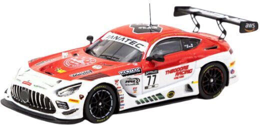 Machetă Auto Mercedes AMG GT3 Craft-Bamboo Racing #77R Marciello Juncadella Scara 1:64 Tarmac