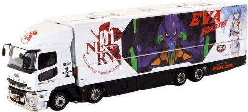 Macheta Auto Mitsubishi Fuso Super Great Eva Racing Maßstab 1:64 Tarmac
