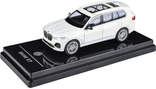 BMW Macheta Auto X7 2019 Alb Maßstab 1:64 Para64