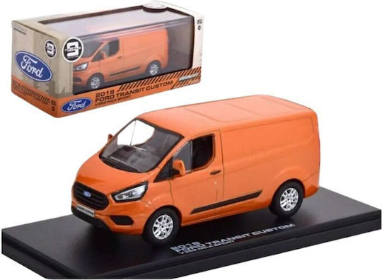 Machetă Auto Ford Transit Custom V362 2018 Portocaliu Mca 1:43 Greenlight