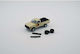 Machetă Mașină Toyota Hilux Crem Extra Roți și Bara 1:64 BM Creations