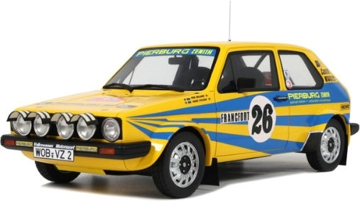Machetă Mașină Volkswagen Golf Gti Mk1 Gr 2 Monte Carlo 1980 1:18 Otto Ot1162