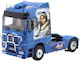 Macheta Auto Mercedes-benz Actros Mp1 1998 Albastru 1:43 Hachette