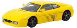 Macheta Auto Ferrari 348 Challenge Galben 1:64 Tarmac Works