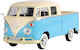Macheta Auto Bus Volkswagen T1 Pick Albastru 1:24 Motormax