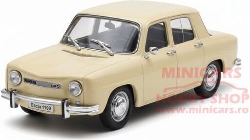 Макет Автомобил Dacia 1100 Крем 1968 1:43 Hachette