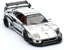 Macheta Auto Ferrari Lbwk F40 Silver 1:64 Inno64
