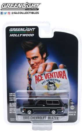 Моделна Фигура Автомобил Chevrolet Blazer Ace Ventura 1989 1:64 Greenlight