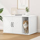 Vidaxl Cat House White 85 x 55 x 50 cm Engineer...