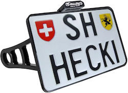Heinz Bikes Motorrad-Kennzeichenhalter und -rahmen Led Rücklicht Slip-in Hbskz-fl18-ch-c Transparentes Kristall 1 Stück