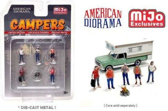 Комплект Аксесоари Фигури Къмпери 1:64 American Diorama