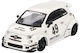 Machetă Mașină Fiat 595 Abarth Lb-Works X Abas Works Gara Alb 2024 Scara 1:64 Mini GT MGT00809-L