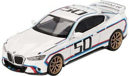 Macheta Auto Bmw M4 G82 3.0 Csl White 2023 1:64 Mini Gt Mgt00863