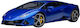 Macheta Auto Lamborghini Huracan Evo 2019 Albastru 1:18 Autoart