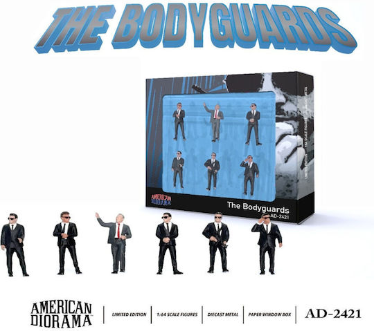 Set 6 Figurine Bodyguards 2024 1:64 Ad-2421