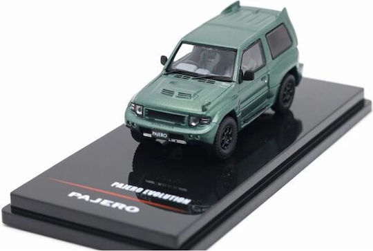 Macheta Auto Mitsubishi Pajero Evolution Verde 1:64 Inno64