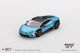 Machetă Mașină Lamborghini Huracán Sterrato Albastru Aegir 2024 1:64 Mini GT MGT00807-L