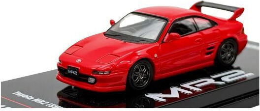 Моделна Фигура Автомобил Toyota Mr2 Sw20 Червен 1:64 Inno64