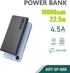 SiiPro SP-88B 10000mAh 22.5W Μαύρο