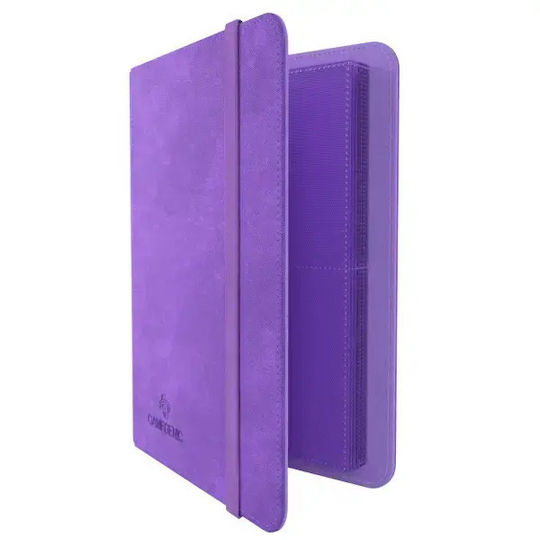 Gamegenic Prime 8-Pocket Album Binder 4-Pocket Standard Size Purple
