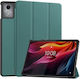 Tri-fold Βάση Στήριξης Flip Cover Πράσινη (Lenovo Tab K11 Plus)
