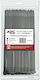 ATC ATC Kabelbinder Kunststoff 300mm x 3,6mm in Schwarz Farbe (100 Stück) (20.007.0022)