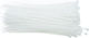 Cablexpert Δεματικά Καλωδίων Πλαστικά 200mmx4.8mm σε Λευκό χρώμα (100τμχ)