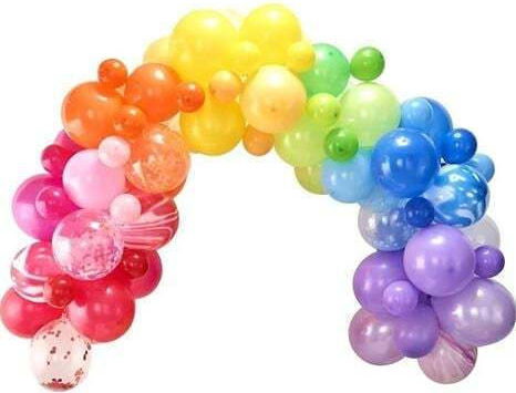 Composition with 85 Balloons (Μiscellaneous colours)
