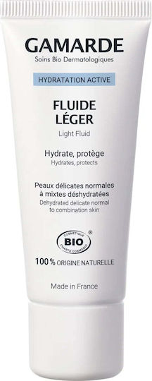 Cremă De Față Hidratantă Fluidă Cu Acid Hialuronic Și Aloe Vera 40ml