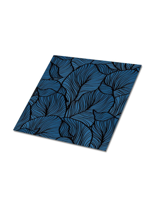 Vinyl Kacheln Wandkunst Küche Badezimmer Retro Blätter 9x30x30 cm